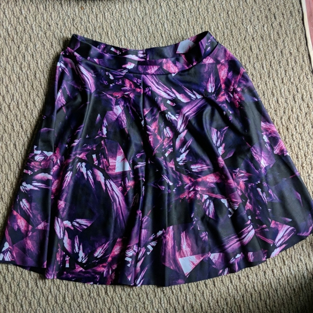 AUTHENTIC Black Milk Amethyst Skater Skirt- M